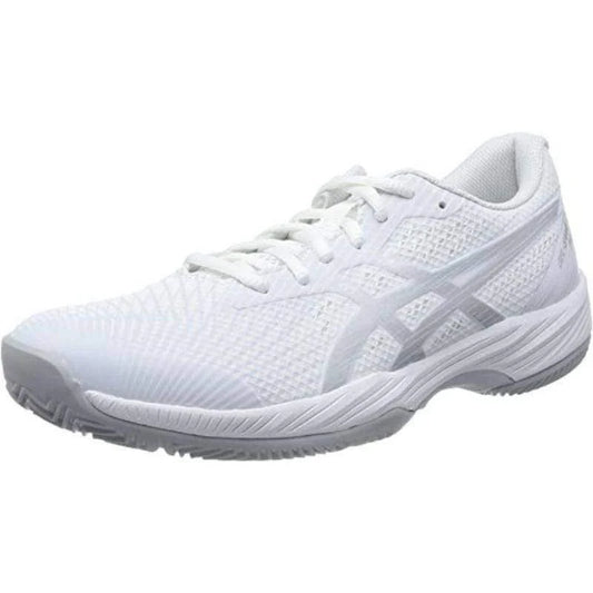 ZAPATILLAS ASICS GEL GAME 9 PADEL BLANCO PLATA AZUL MUJER