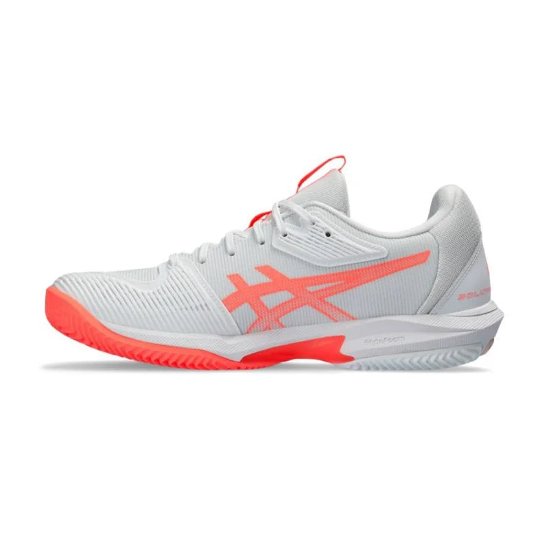 ZAPATILLAS ASICS SOLUTION SPEED FF 3 CLAY BLANCO CORAL MUJER