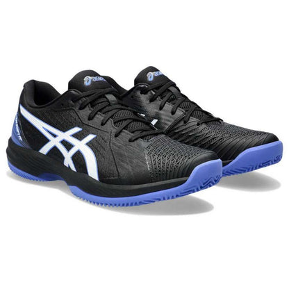 ZAPATILLAS ASICS SOLUTION SWIFT FF CLAY NEGRO AZUL ZAFIRO