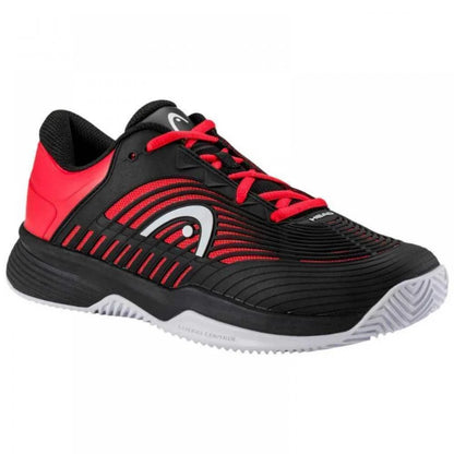 Chaussures Junior Head Revolt Pro 4.5 TERRE BATTUE Noir Rouge