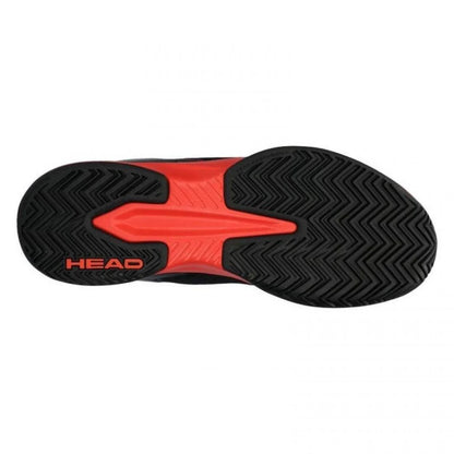 Chaussures Head Sprint Court Padel noir rouge